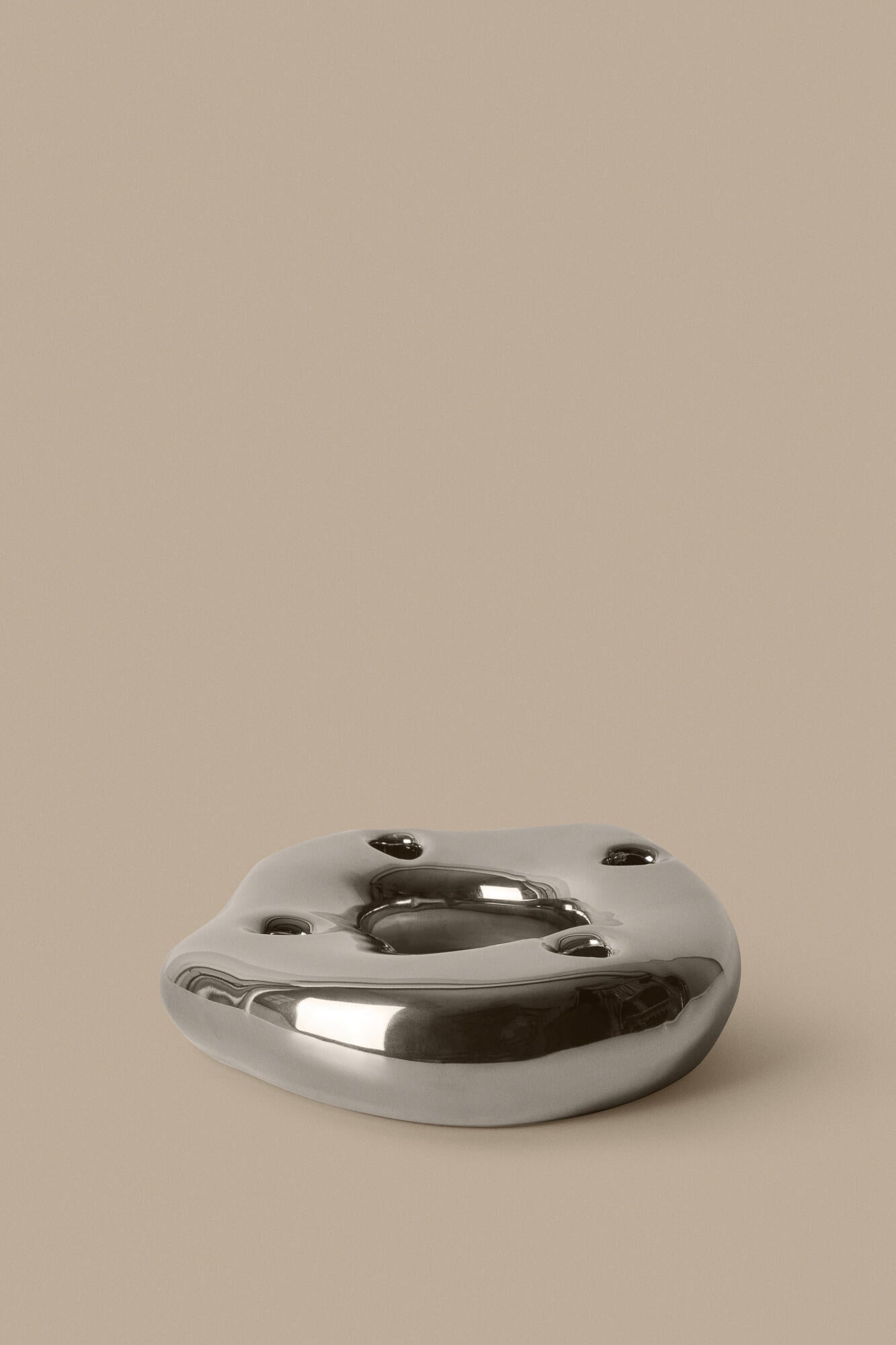 Bellure Ring adventsstage – sølvfarvet